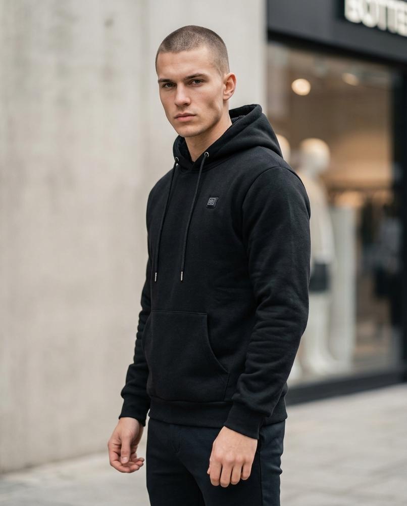 Men's Hoodie – Malin, Fleece lining, Long sleeves – Tilly Outlet