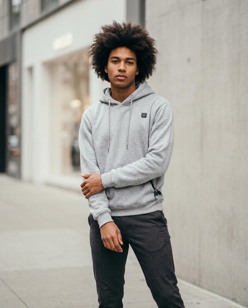 Men's Hoodie – Malin, Fleece lining, Long sleeves – Tilly Outlet