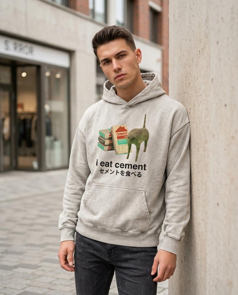 Unisex Hoodie – Zevan, A washed finish, An attached hood – Tilly Outlet