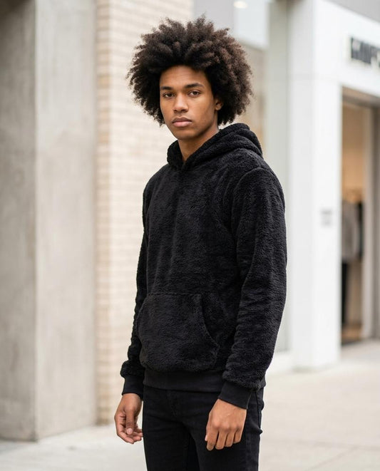 Men's Hoodie – Caron, Fleece lining, A relaxed fit – Tilly Outlet