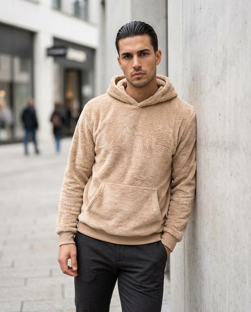 Men's Hoodie – Caron, Fleece lining, A relaxed fit – Tilly Outlet