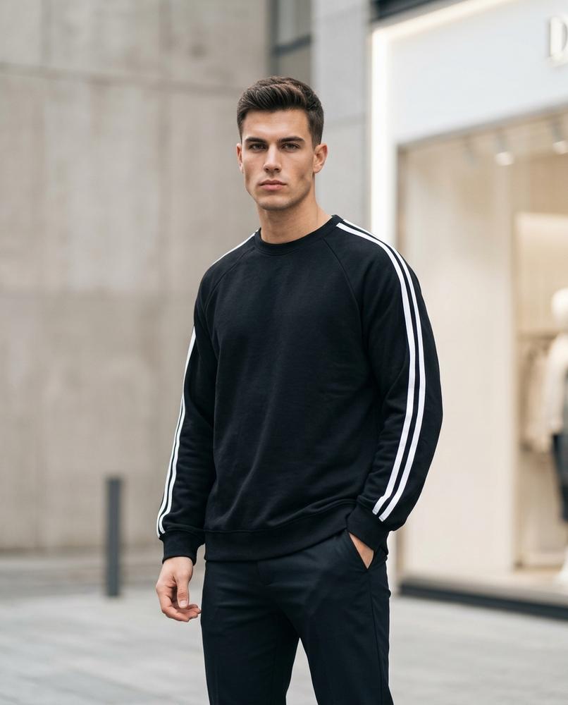 Unisex Sweatshirt – Kaver, Long sleeves, A relaxed fit – Tilly Outlet