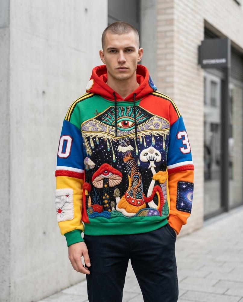 Unisex Hoodie – Codar, A graphic print – Tilly Outlet