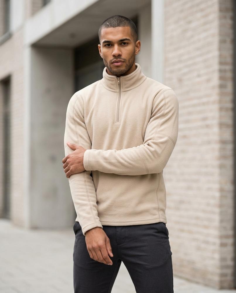 Men's Sweater – Rasen, Fleece lining, A zipper closure – Tilly Outlet