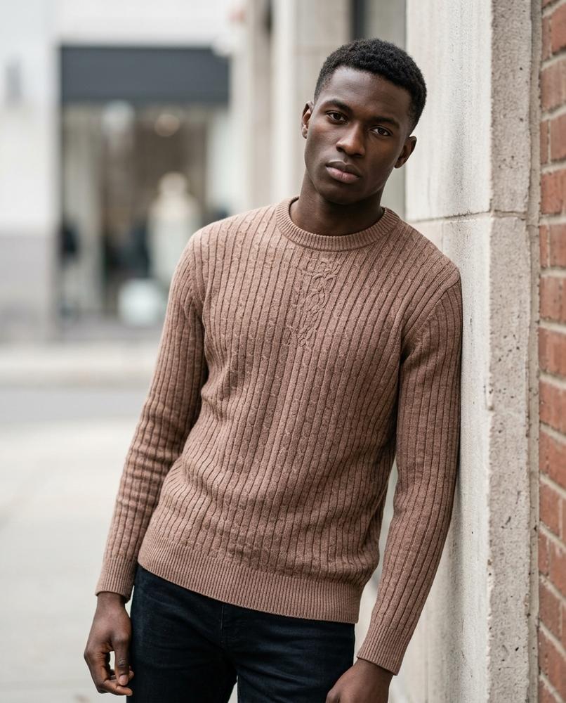 Men's Sweater – Tilin, Knit texture, Textured fabric – Tilly Outlet