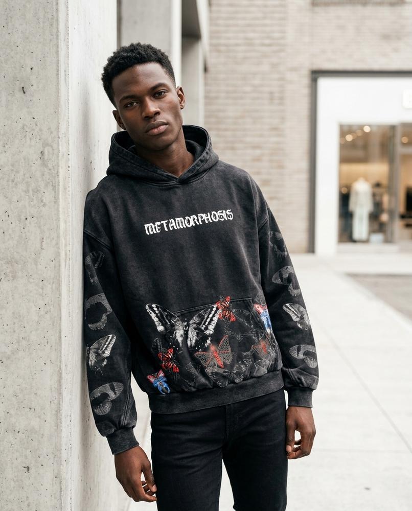 Unisex Hoodie – Daken, A graphic print – Tilly Outlet