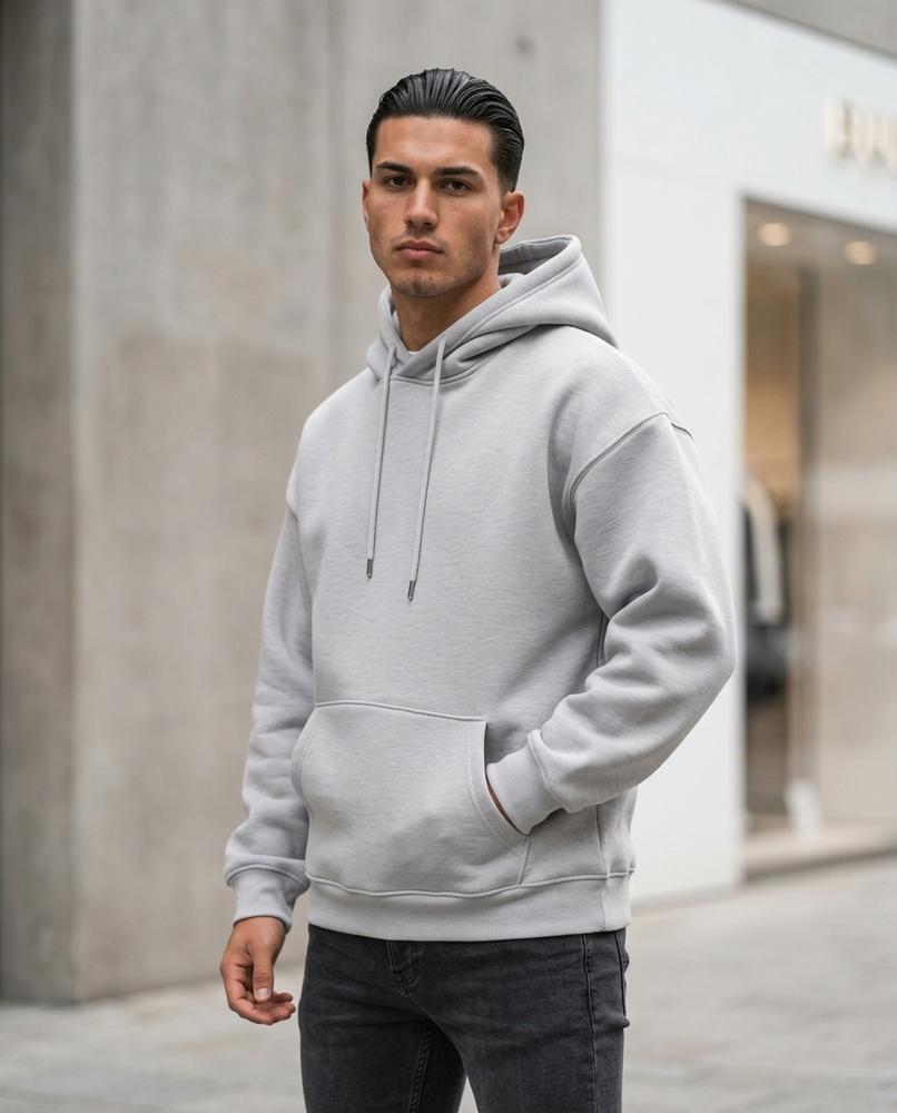 Men's Hoodie – Saren, Fleece lining, An attached hood – Tilly Outlet