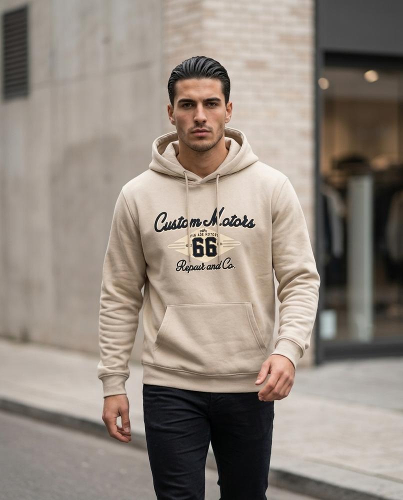 Unisex Hoodie – Minor, A graphic print, An attached hood – Tilly Outlet
