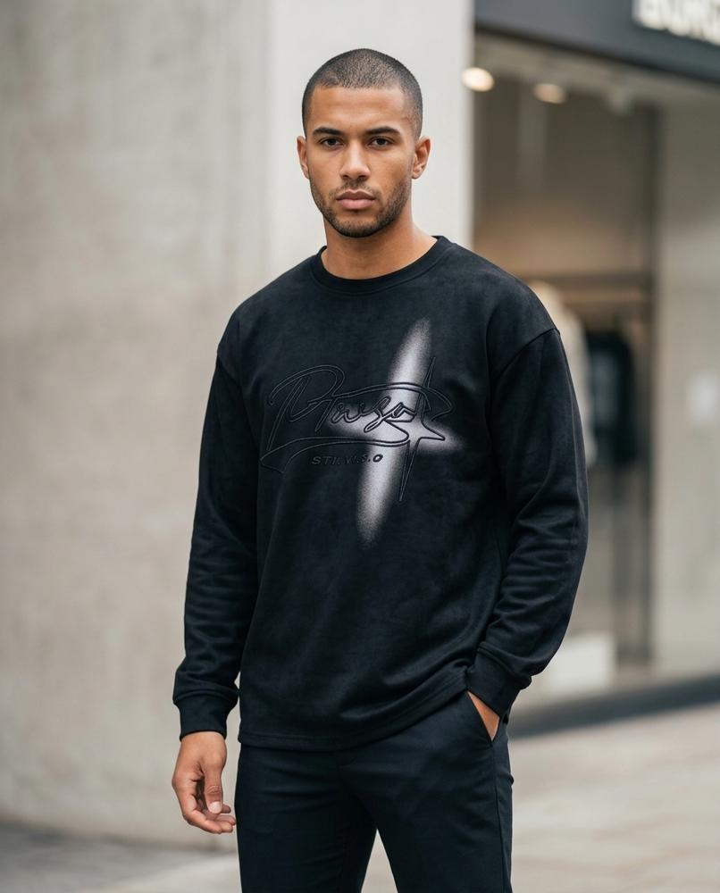 Unisex Sweatshirt – Nolev, Long sleeves, A relaxed fit – Tilly Outlet