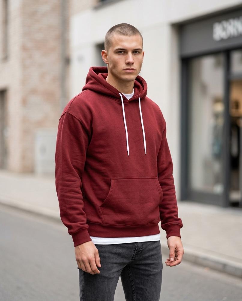 Men's Hoodie – Casol, An attached hood, Long sleeves – Tilly Outlet