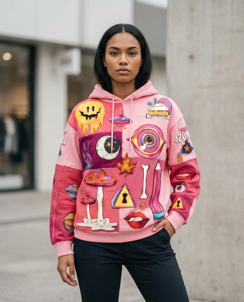 Unisex Hoodie – Nodar, A graphic print – Tilly Outlet