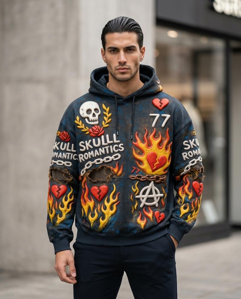 Unisex Hoodie – Semer, A graphic print – Tilly Outlet