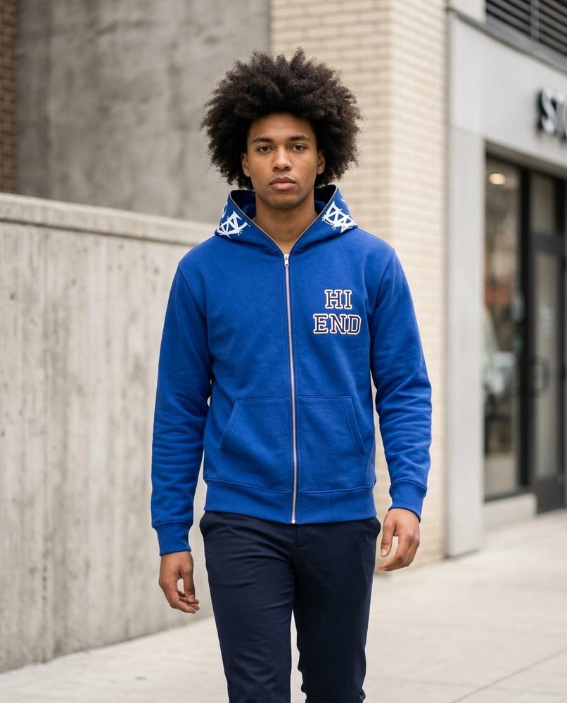 Unisex Hoodie – Serel, A graphic print, Long sleeves – Tilly Outlet