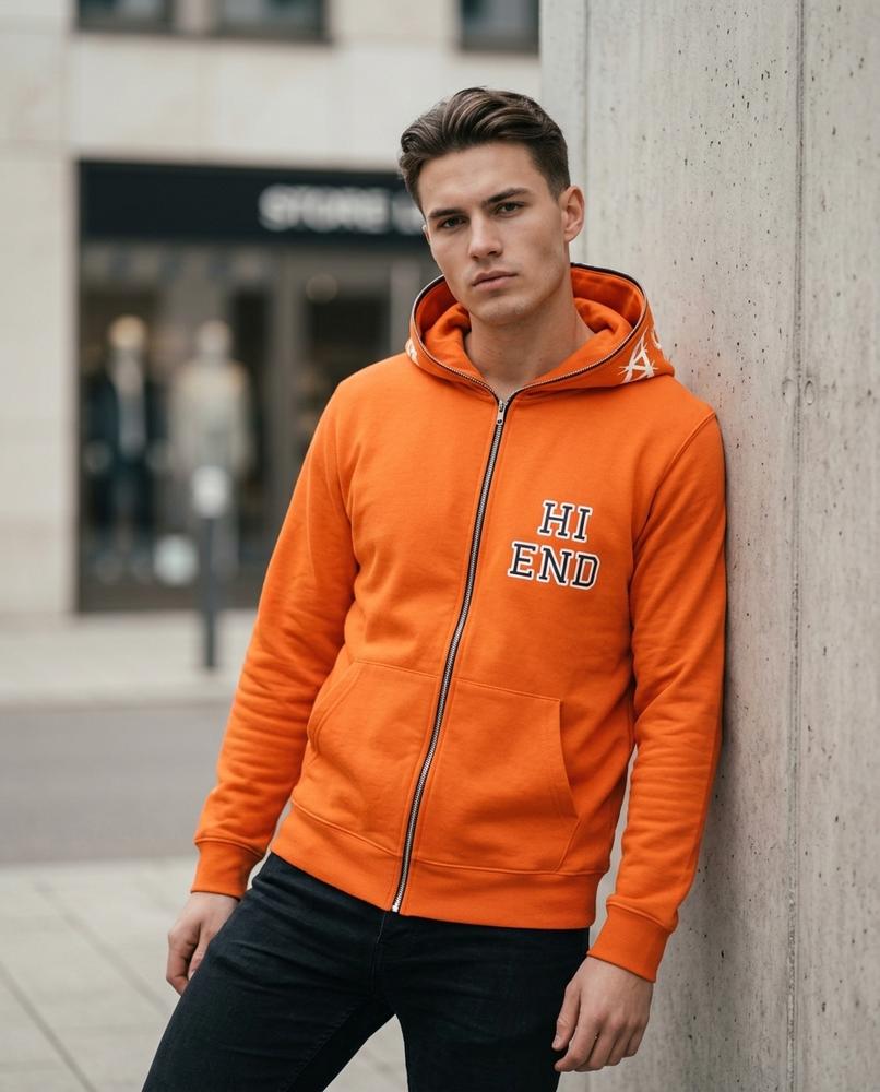 Unisex Hoodie – Serel, A graphic print, Long sleeves – Tilly Outlet