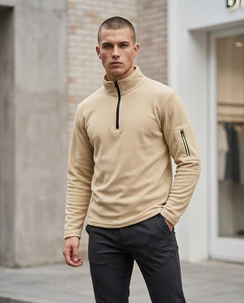 Unisex Jacket – Tanal, Fleece lining, A zipper closure – Tilly Outlet