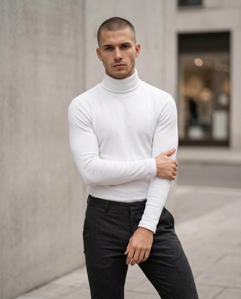 Men's Sweater – Vedar, An attached hood, Long sleeves – Tilly Outlet