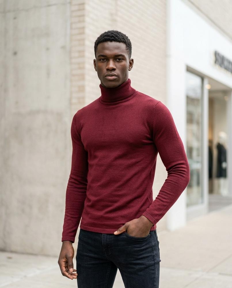 Men's Sweater – Vedar, An attached hood, Long sleeves – Tilly Outlet