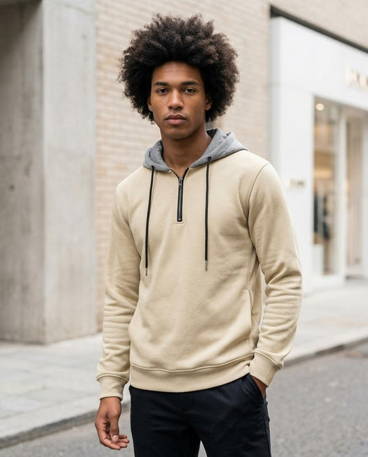 Men's Hoodie – Ellom, Long sleeves, A relaxed fit – Tilly Outlet