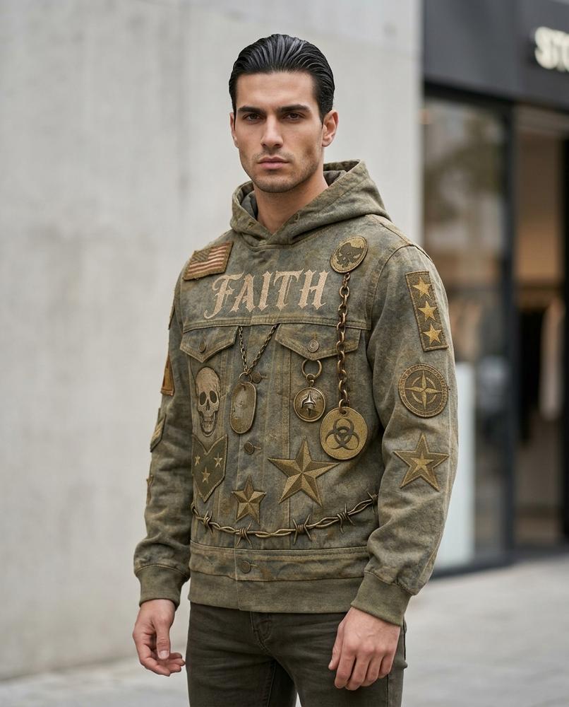 Men's Hoodie – Nosin, A graphic print – Tilly Outlet