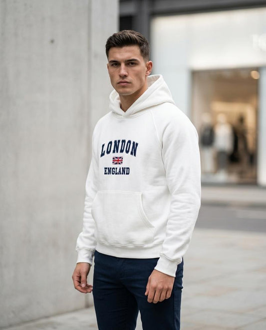 Men's Hoodie – Vigod, Fleece lining, A graphic print – Tilly Outlet