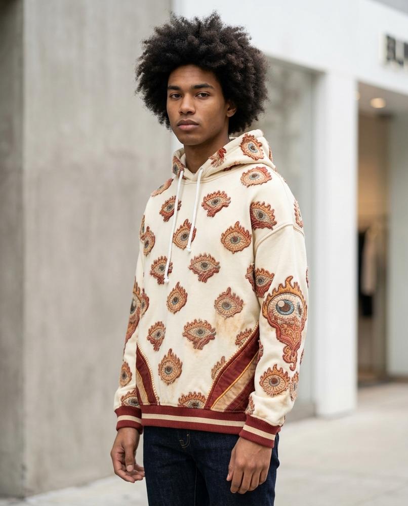 Unisex Hoodie – Mazar, A graphic print – Tilly Outlet