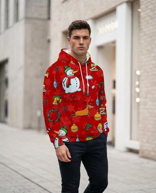 Men's Hoodie – Dalis, A graphic print, Long sleeves – Tilly Outlet