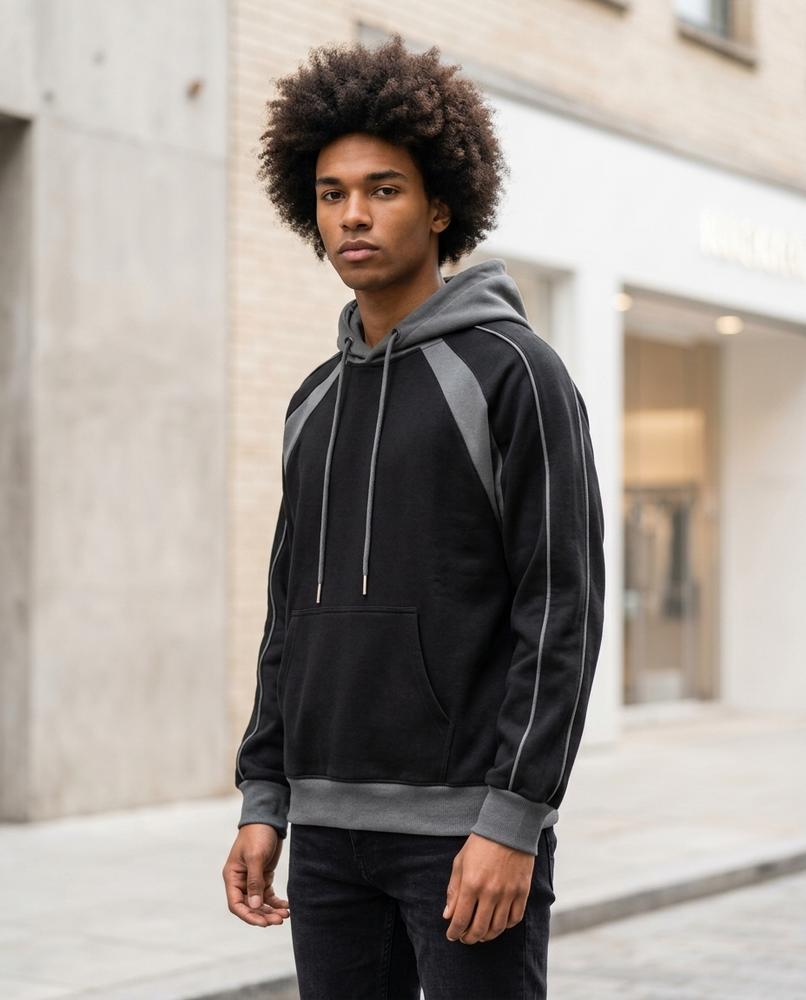 Men's Hoodie – Yobam, An attached hood, Long sleeves – Tilly Outlet