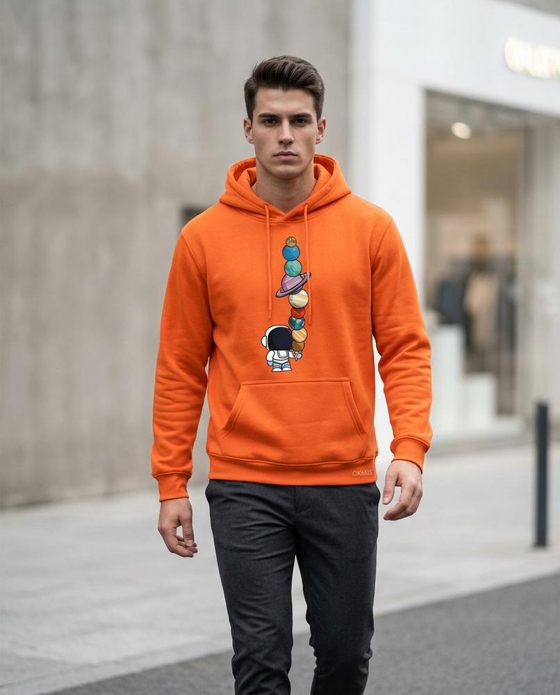 Men's Hoodie – Zoton, A graphic print, An attached hood – Tilly Outlet