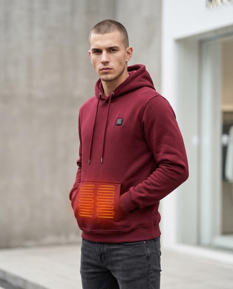 Men's Hoodie – Tohum, Fleece lining, An attached hood – Tilly Outlet
