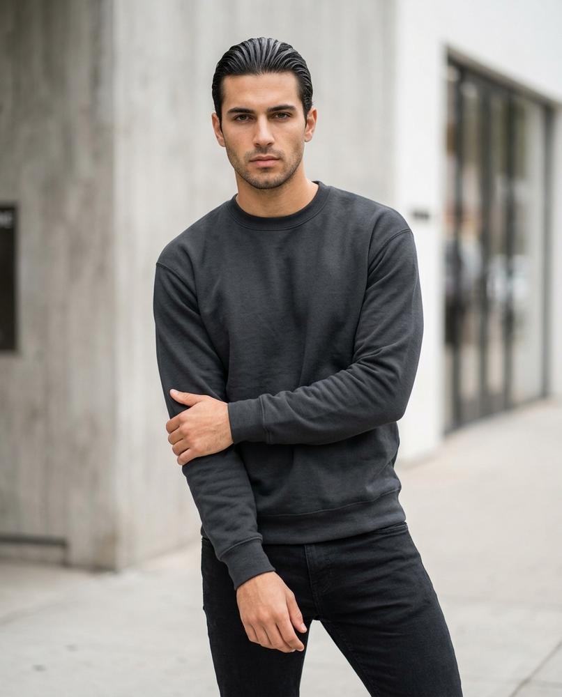 Men's Sweatshirt – Lerem, Long sleeves, Relaxed fit – Tilly Outlet
