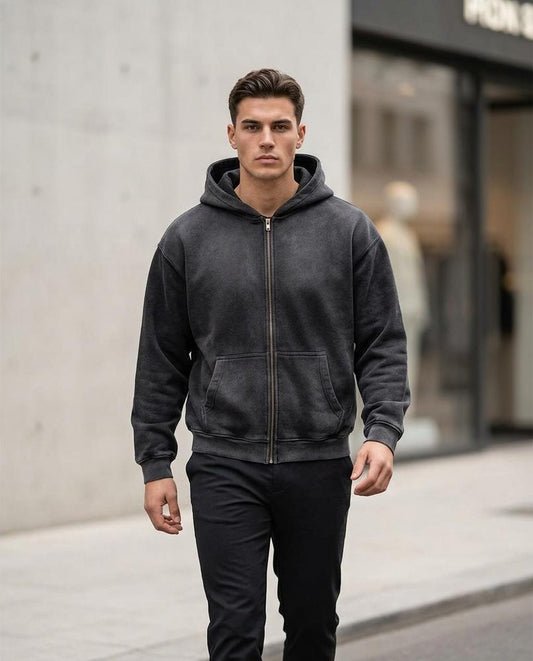 Men's Hoodie – Kevil, Relaxed fit – Tilly Outlet