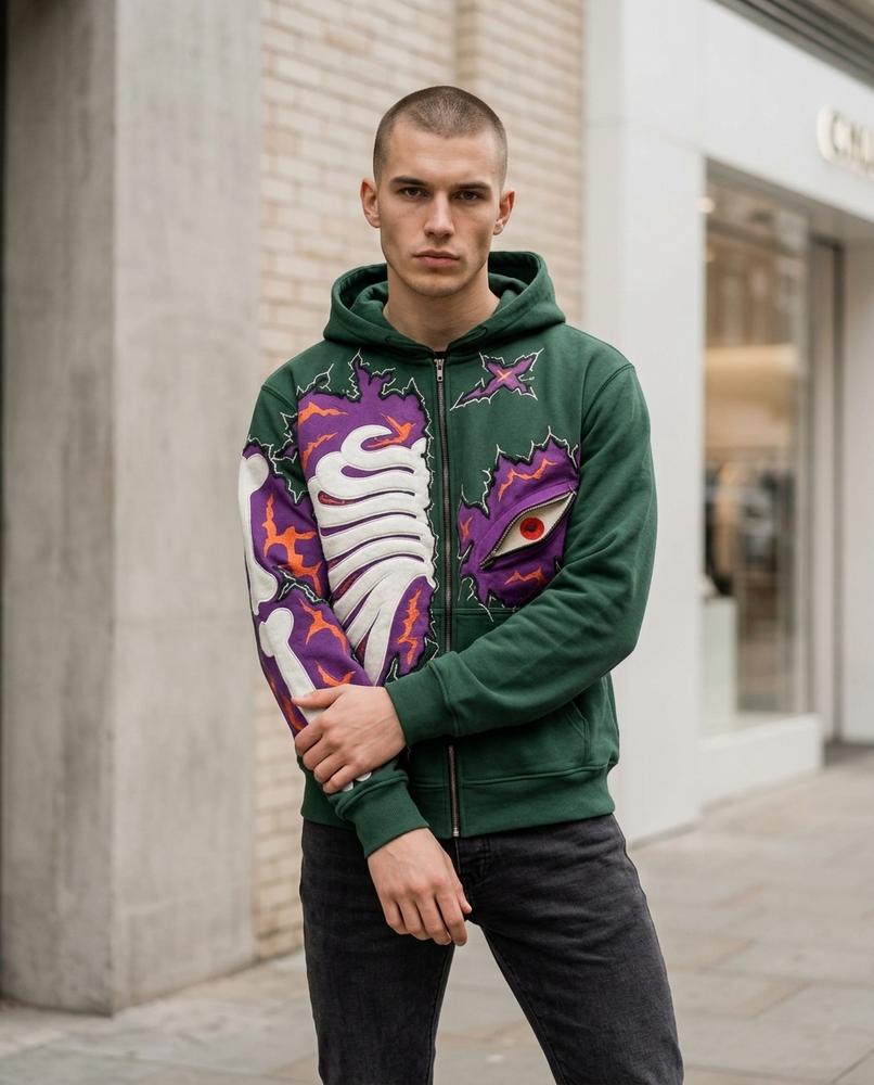 Men's Hoodie – Mifom, Graphic print – Tilly Outlet