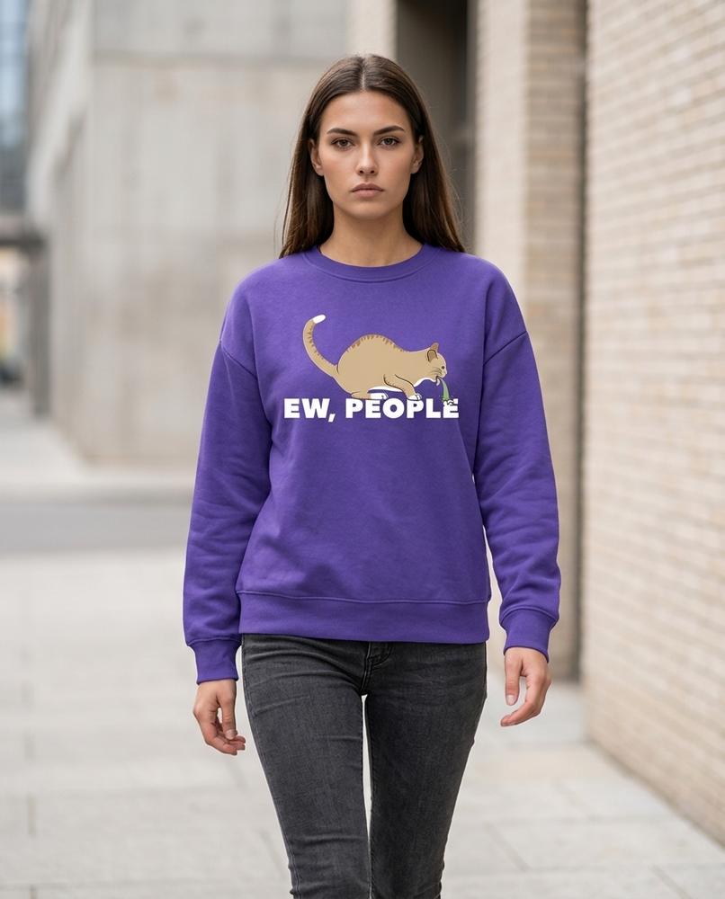 Unisex Sweatshirt – Yikut, Graphic print, Geometric pattern – Tilly Outlet