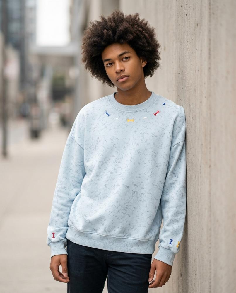 Men's Sweatshirt – Muvun, Fleece lining, Graphic print – Tilly Outlet