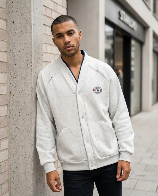 Men's Cardigan – Vipok, Button detailing, Knit texture – Tilly Outlet