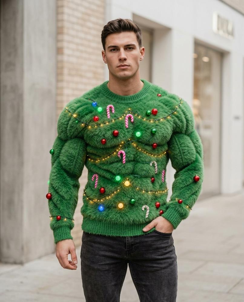 Sisud | Gepolstert Dekoriert Pullover Herren – Tilly Outlet