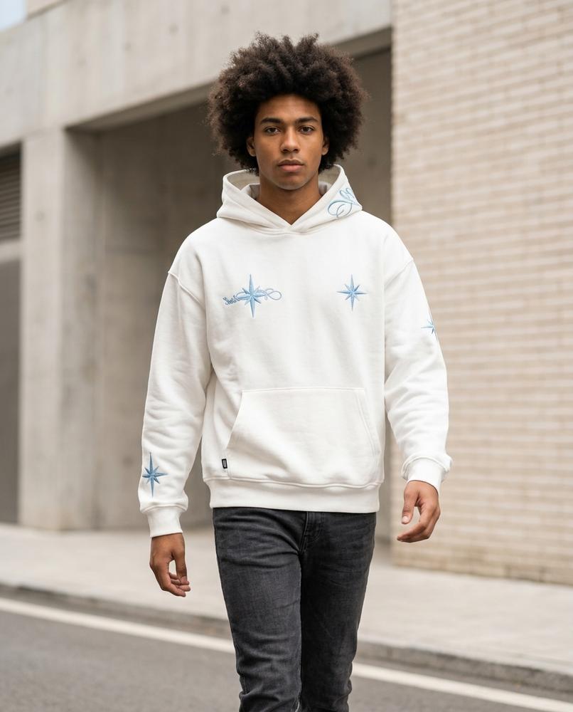 Nurad | Bedruckter Langärmliger Hoodie Unisex – Tilly Outlet