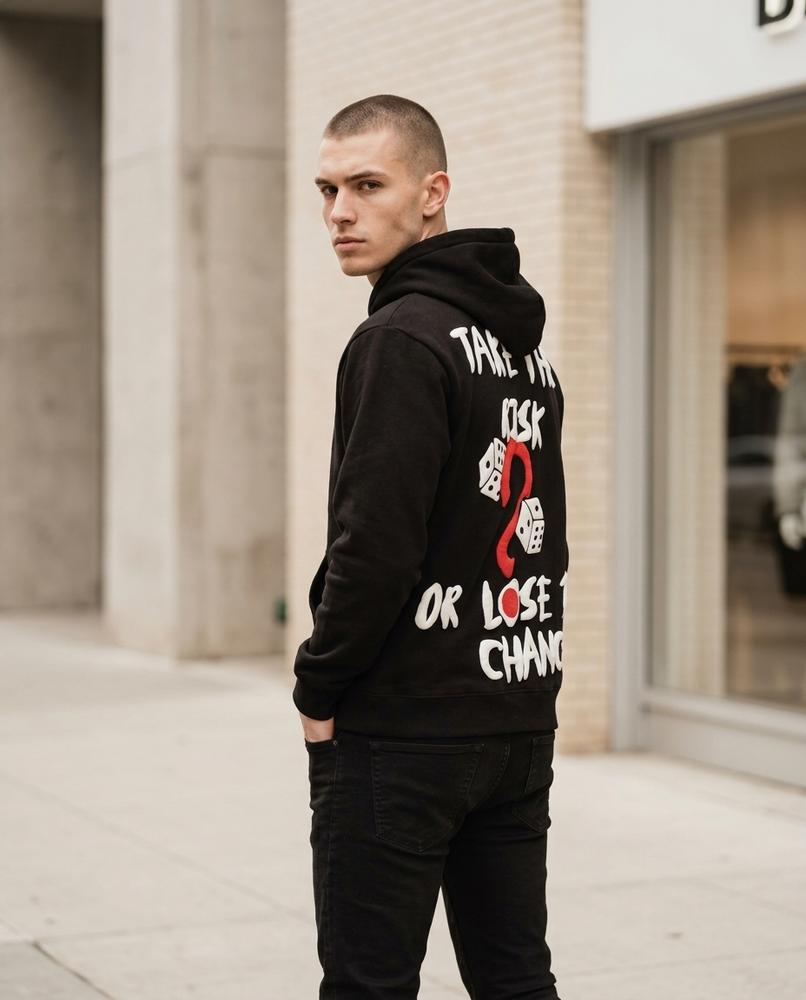 Nituk | Bedruckter Langärmliger Hoodie Herren – Tilly Outlet