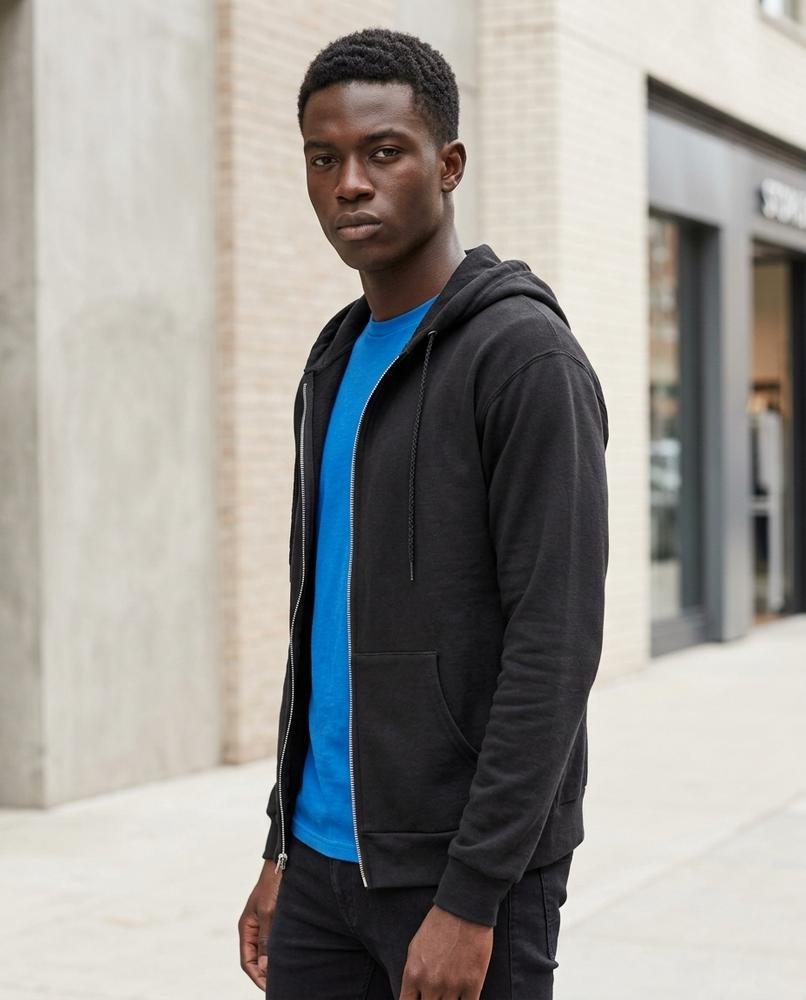 Towun | Reißverschluss Langärmlig Hoodie Herren – Tilly Outlet