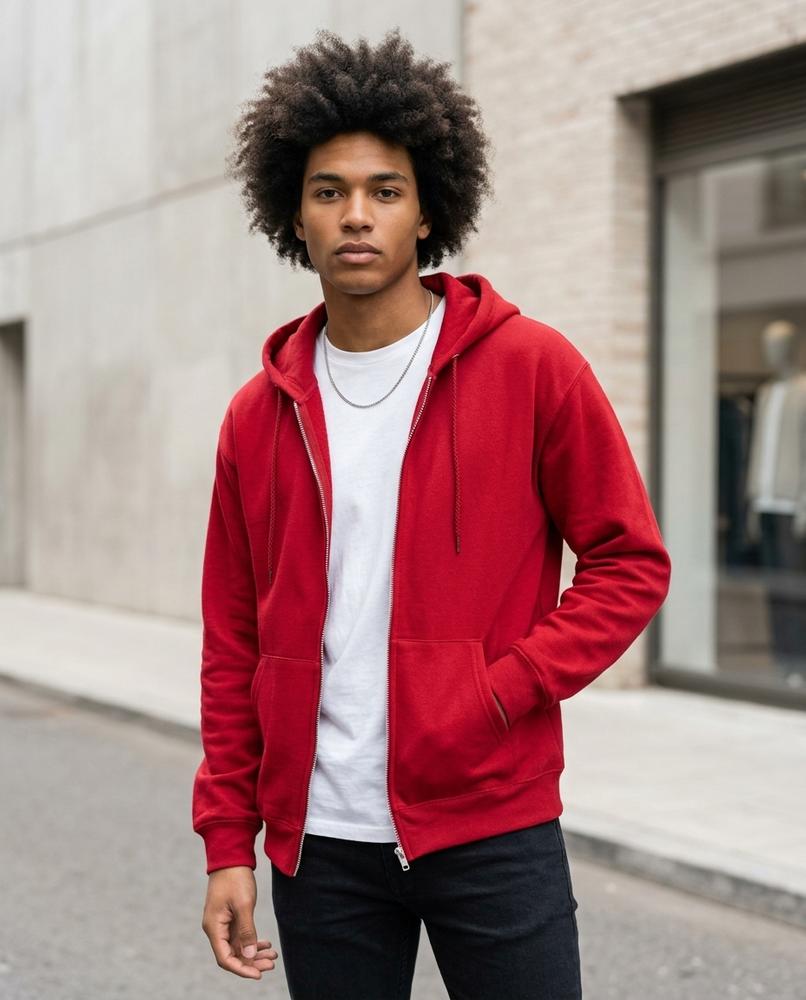 Towun | Reißverschluss Langärmlig Hoodie Herren – Tilly Outlet