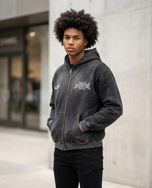 Aenet | Gewaschen Bedruckt Hoodie Herren – Tilly Outlet
