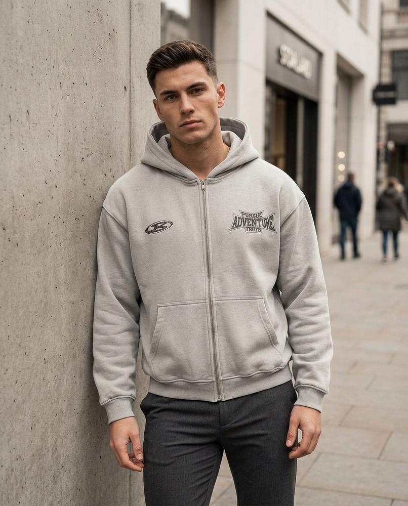 Aenet | Gewaschen Bedruckt Hoodie Herren – Tilly Outlet