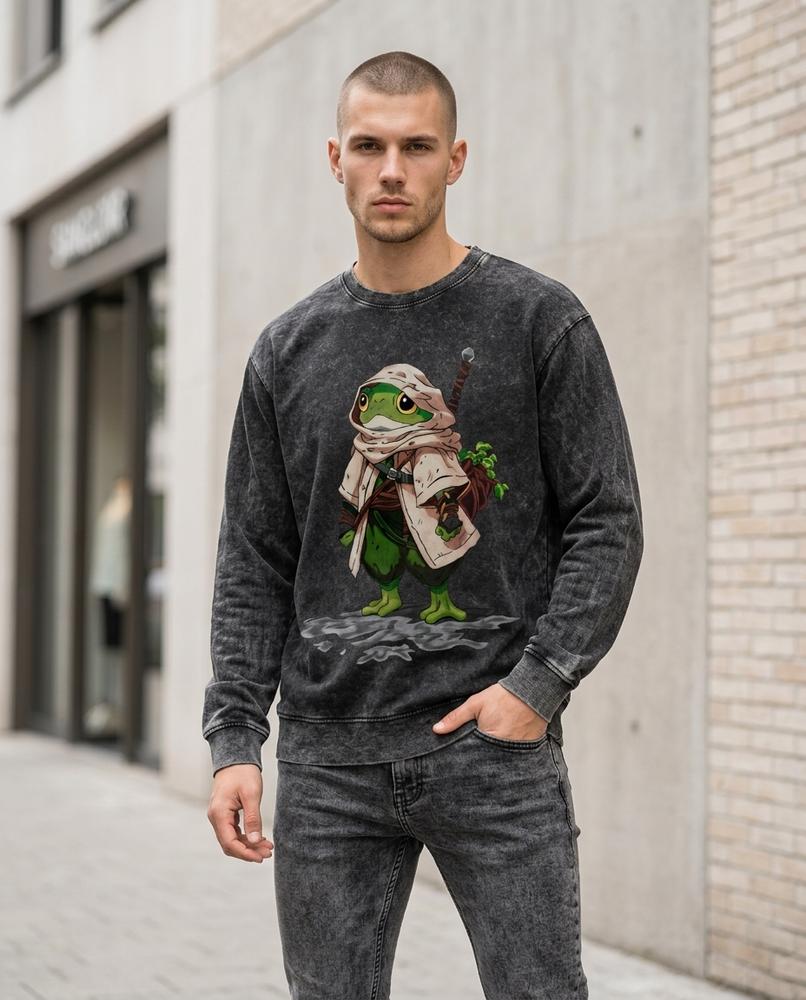 Lazot | Langärmliges Bedrucktes Shirt Unisex – Tilly Outlet