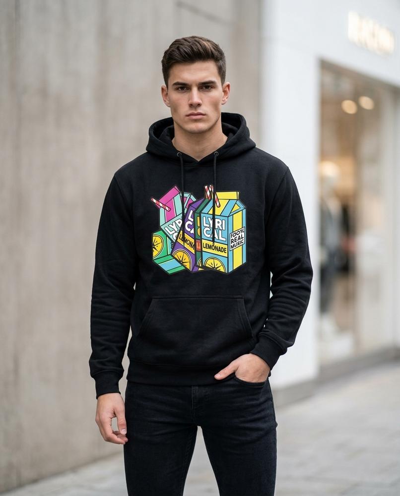 Kivil | Bedruckt Langärmlig Hoodie Herren – Tilly Outlet