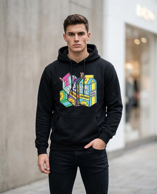 Kivil | Bedruckt Langärmlig Hoodie Herren – Tilly Outlet