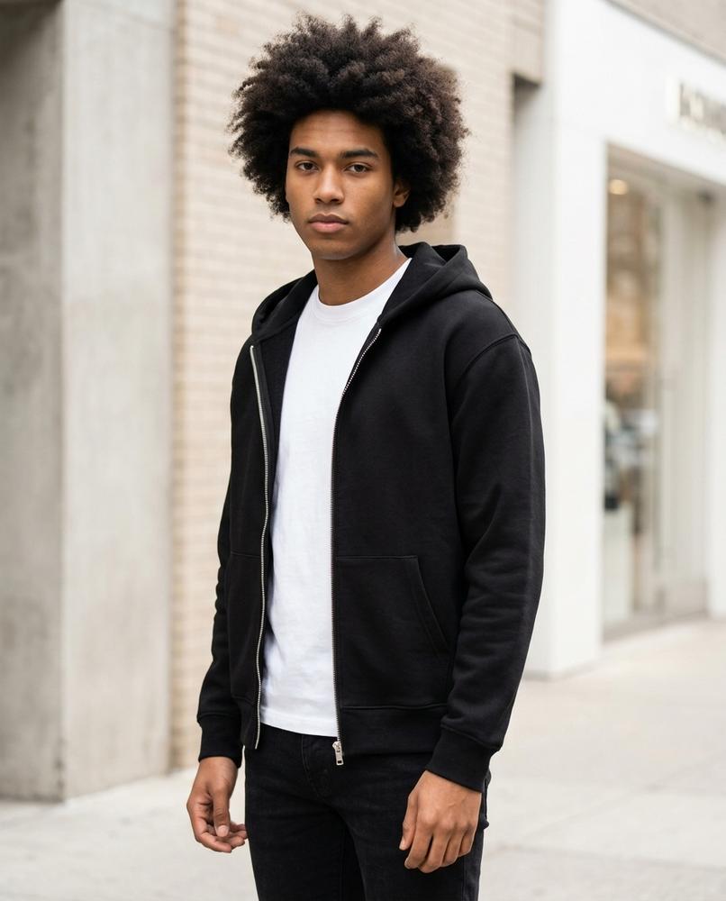 Eomem | Reißverschluss Baumwoll Hoodie Unisex – Tilly Outlet