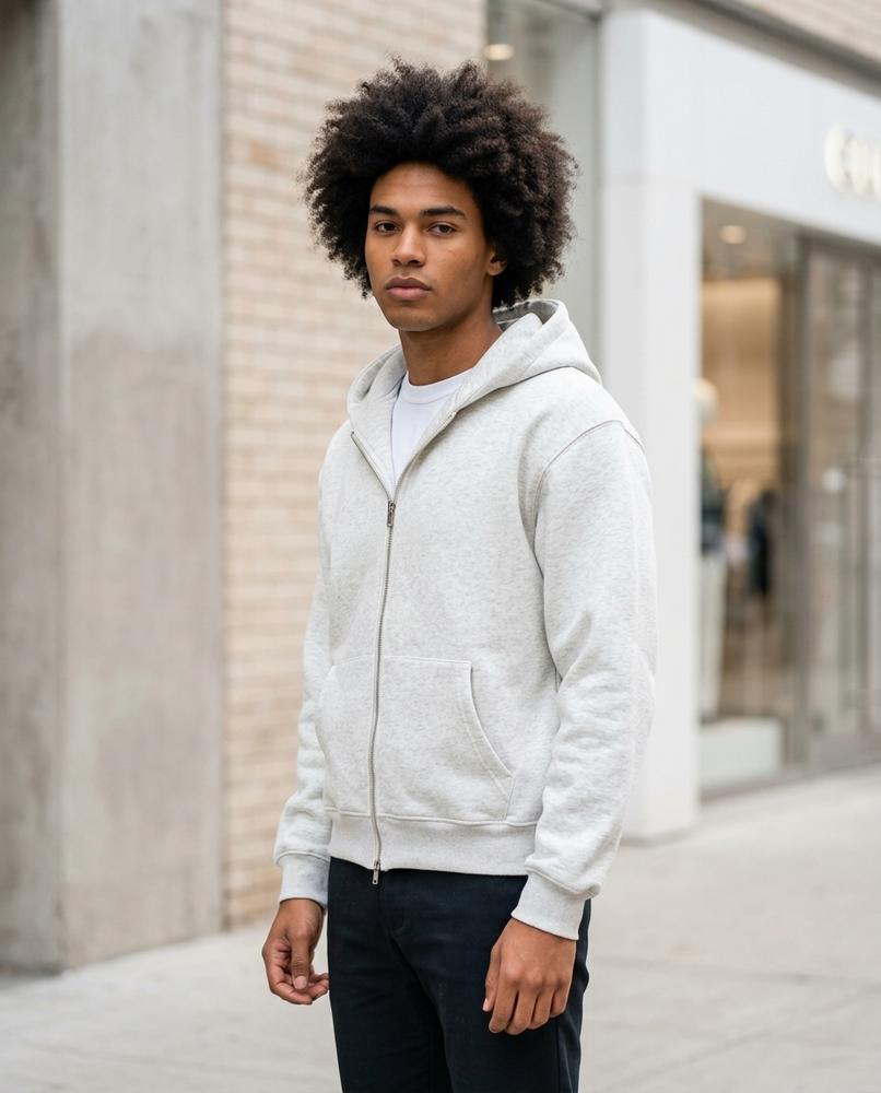 Eomem | Reißverschluss Baumwoll Hoodie Unisex – Tilly Outlet