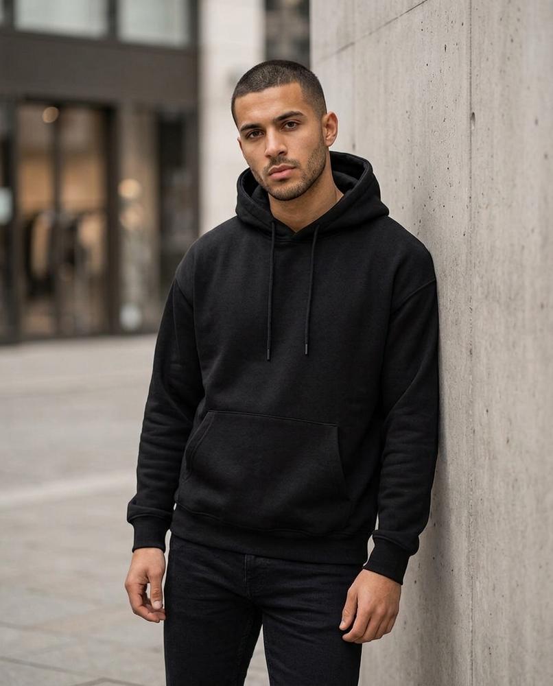 Mulin | Lockerer Aufgerauter Hoodie Herren – Tilly Outlet