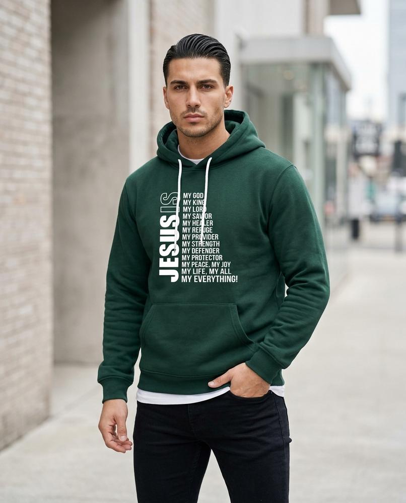 Kokim | Langärmlig Bedruckt Hoodie Herren – Tilly Outlet