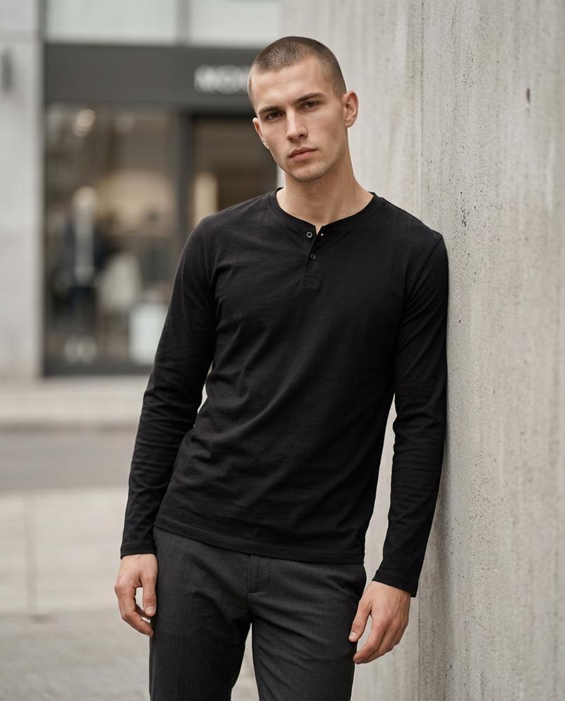 Diten | Langärmlig Geknöpft Shirt Herren – Tilly Outlet